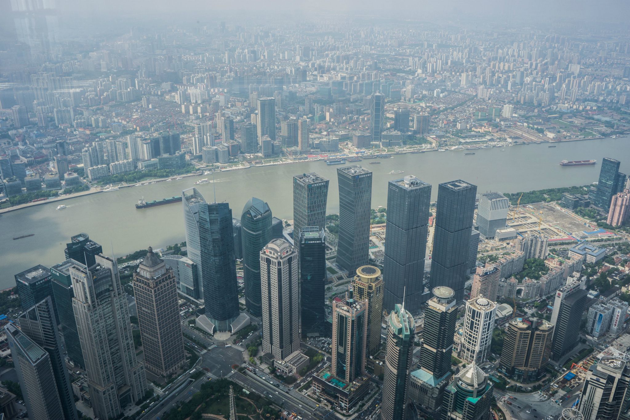 View from Shanghai Tower